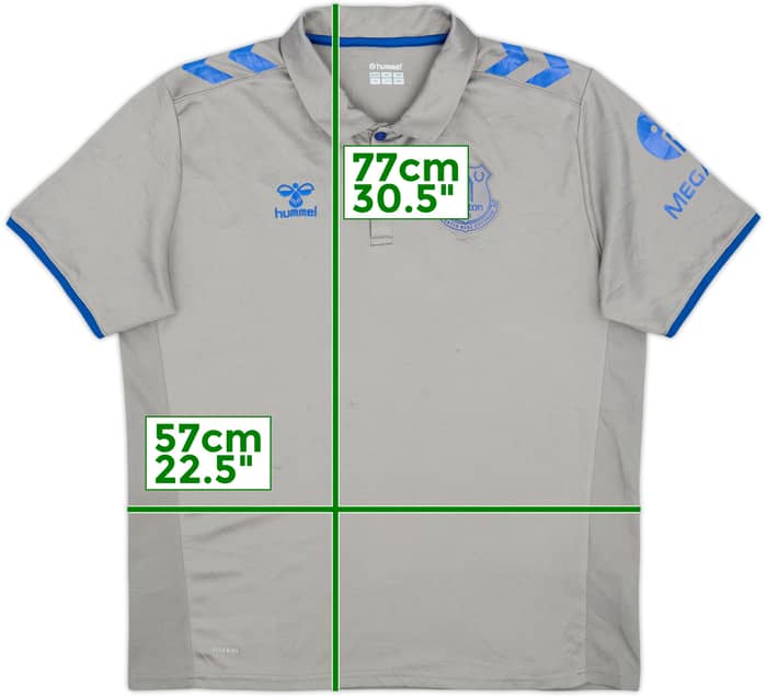 2020-21 Everton Hummel Training Shirt - 8/10 - (XL)