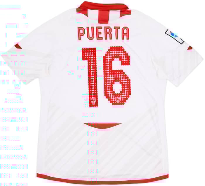 2013-14 Sevilla Home Shirt Puerta #16 - 9/10 - (XL)