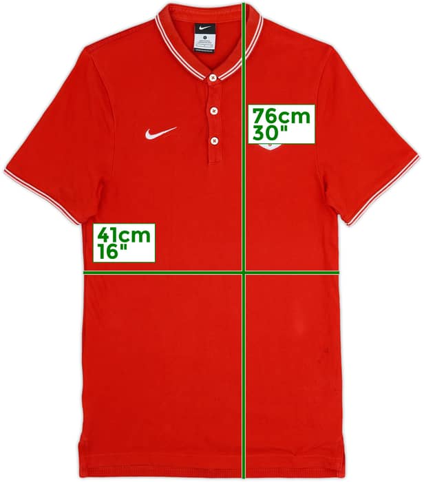 2014-15 England Nike Polo Shirt - 7/10 - (S)