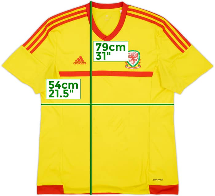 2015-16 Wales Away Shirt - 5/10 - (L)