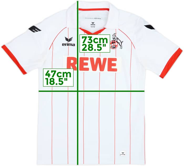 2012-13 FC Koln Home Shirt - 8/10 - (M)
