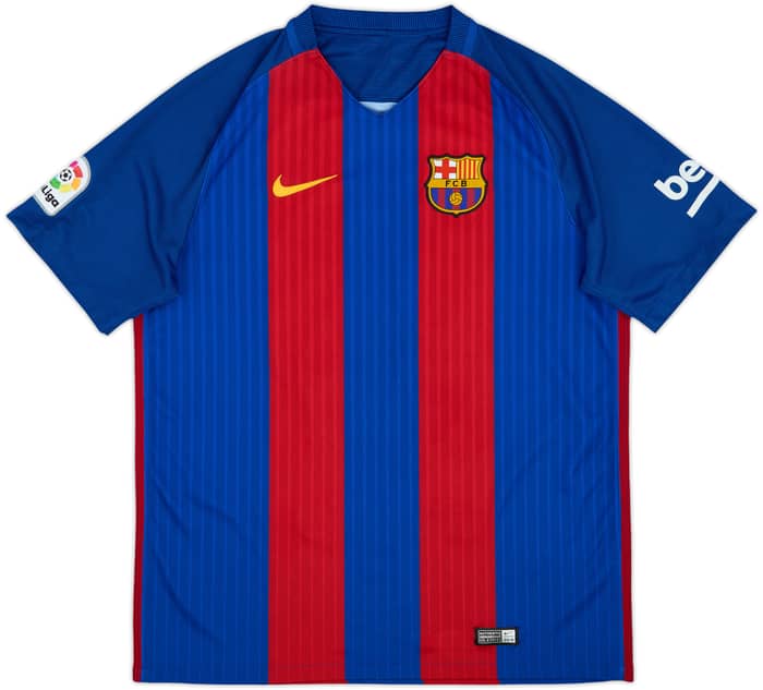 2016-17 Barcelona Home Shirt Messi #10 - 6/10 - (L)