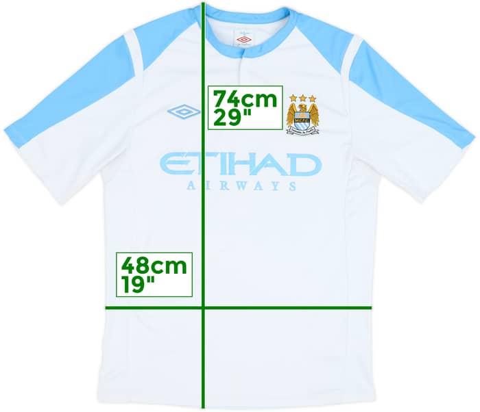 2011-12 Manchester City Umbro Training Shirt - 5/10 - (XL)