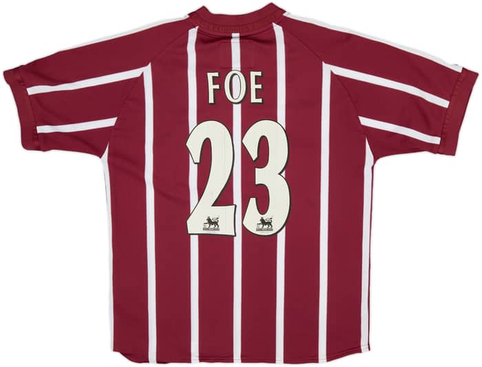 2002-03 Manchester City Third Shirt Foe #23 - 5/10 - (S)