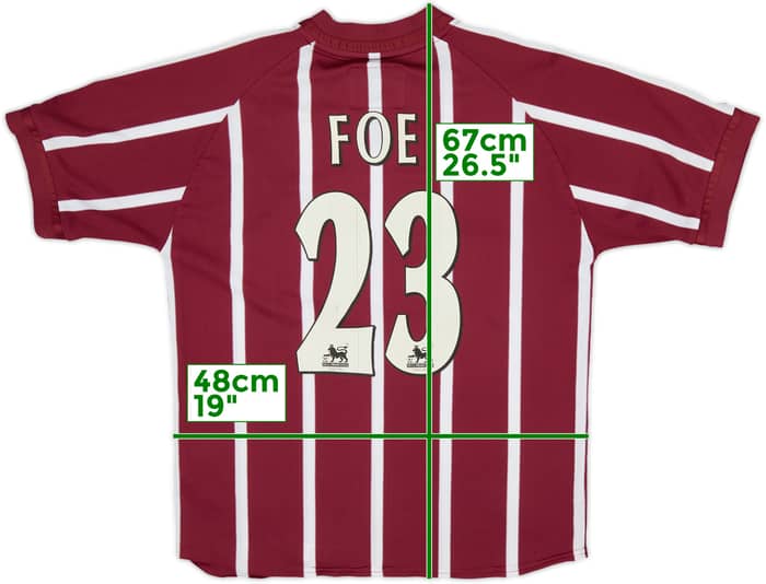 2002-03 Manchester City Third Shirt Foe #23 - 5/10 - (S)