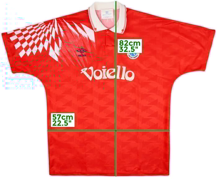 1991-93 Napoli Third Shirt - 6/10 - (XXL)