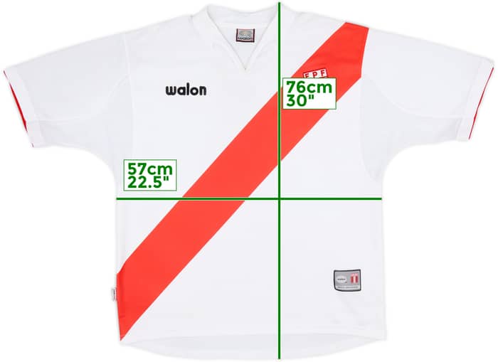 2004-06 Peru Home Shirt - 6/10 - (L)