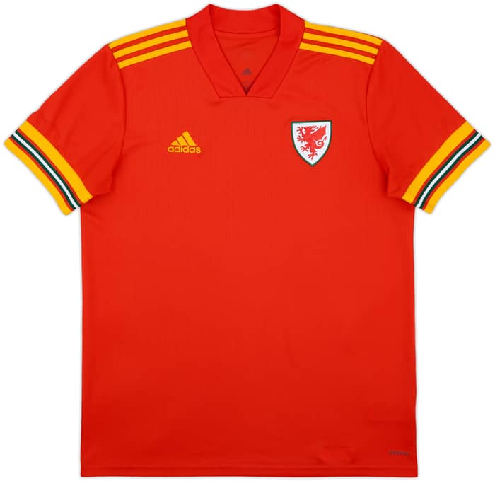 2020-21 Wales Home Shirt - 7/10 - (L)