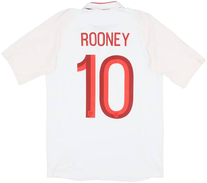 2012-13 England Home Shirt Rooney #10 - 5/10 - (S)