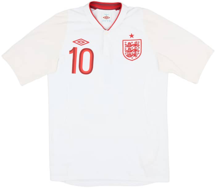 2012-13 England Home Shirt Rooney #10 - 5/10 - (S)