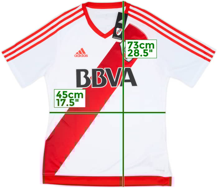 2016-17 River Plate Home Shirt (M)