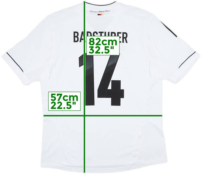 2012-13 Germany Home Shirt Badstuber #14 - 10/10 - (XL)