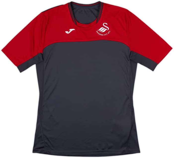 2017-18 Swansea City Joma Training Shirt - 8/10 - (L)