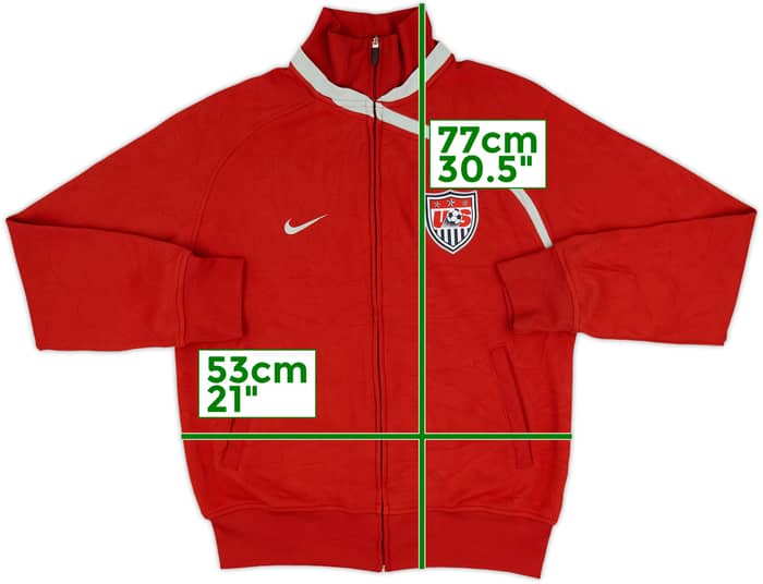 2008-10 USA Nike Track Jacket - 8/10 - (XL)