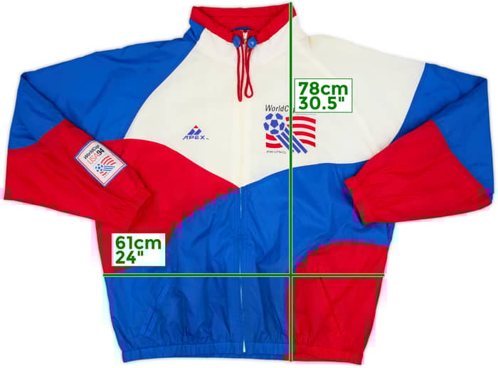 1994 USA Apex One Track Jacket - 6/10 - (XL)