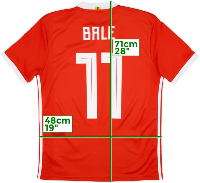 2018-19 Wales Home Shirt Bale #11 - 5/10 - (M)