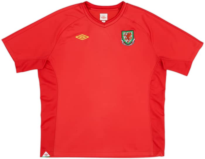 2010-11 Wales Home Shirt - 6/10 - (XXL)