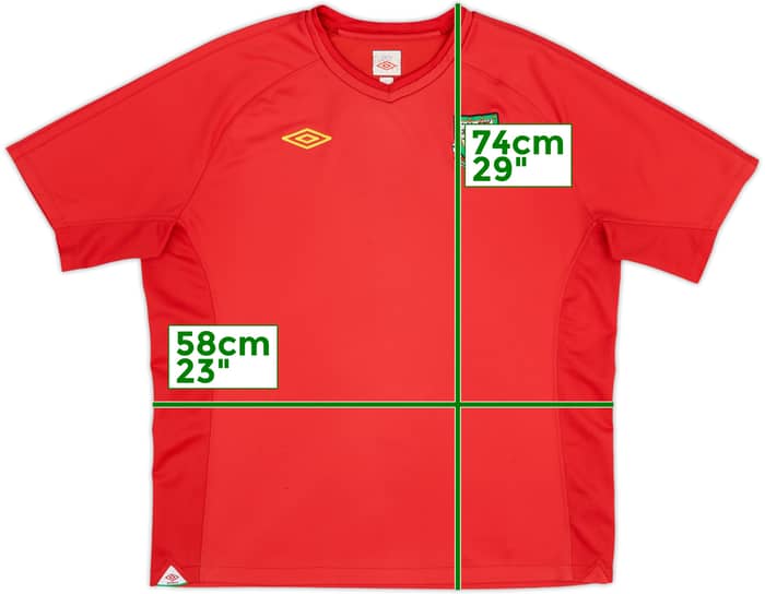 2010-11 Wales Home Shirt - 6/10 - (XXL)