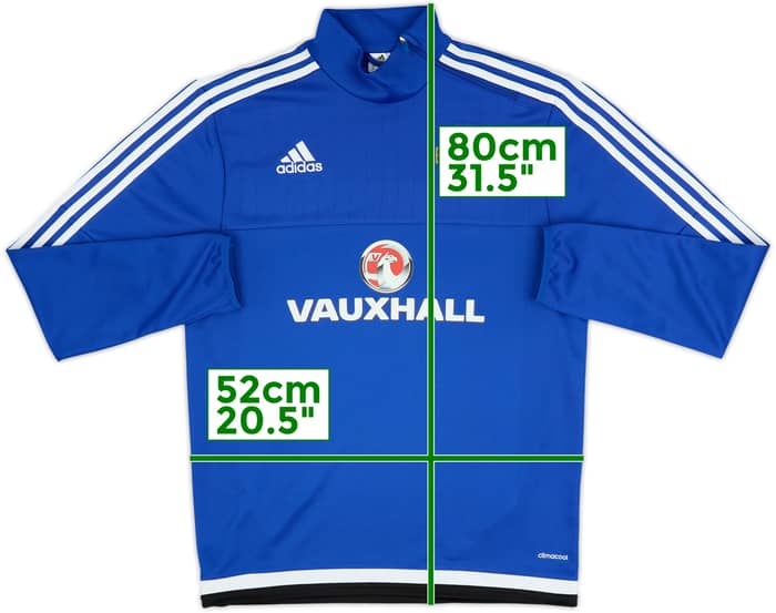 2016-17 Northern Ireland adidas 1/4 Zip Drill Top - 9/10 - (M)