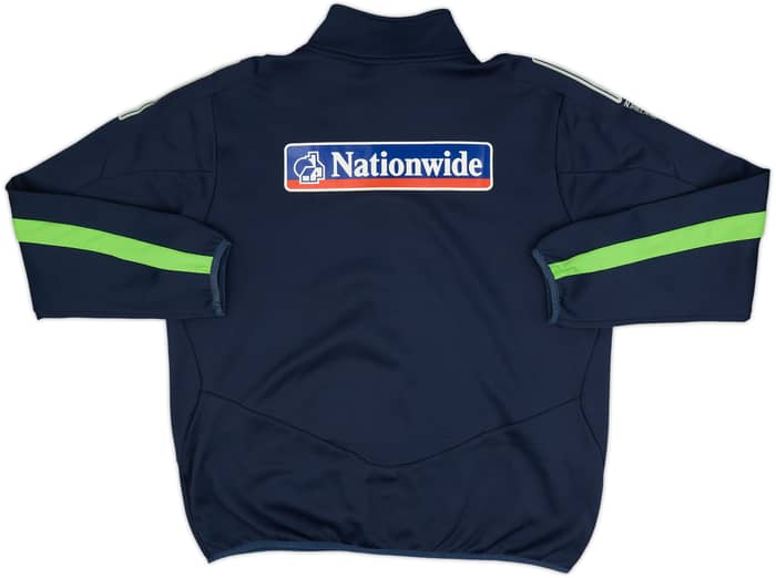 2007-09 Northern Ireland Umbro 1/4 Zip Drill Top - 8/10 - (L)