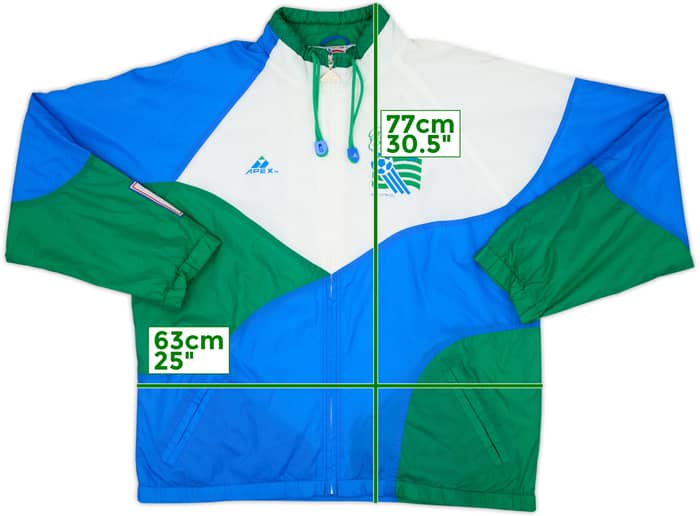 1994 Brazil Apex One Track Jacket - 7/10 - (L)
