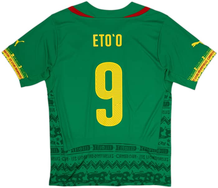 2014-16 Cameroon Home Shirt Eto'o #9 - 8/10 - (L)