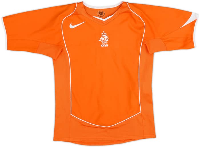 2004-06 Netherlands Home Shirt - 9/10 - (10-12 Years)