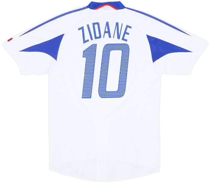 2004-06 France Away Shirt Zidane #10 - 9/10 - (M)