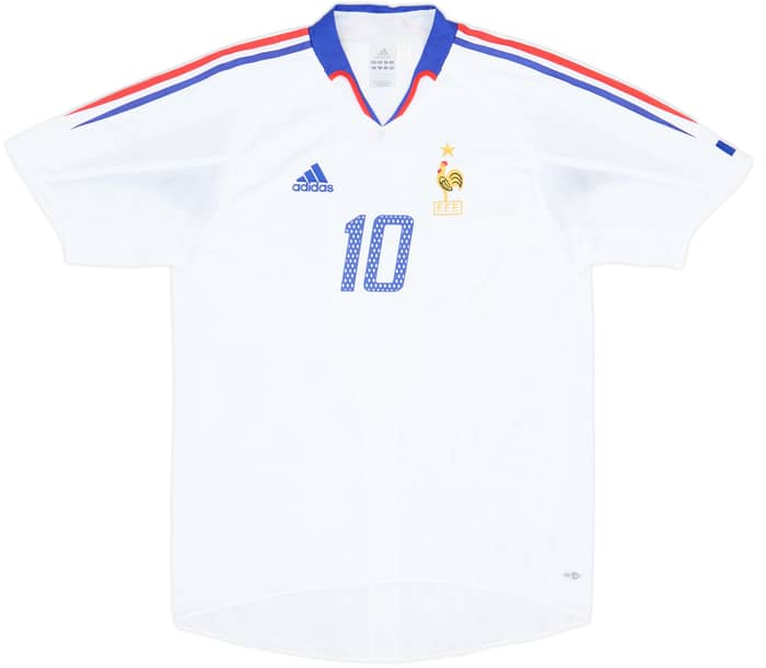 2004-06 France Away Shirt Zidane #10 - 9/10 - (M)