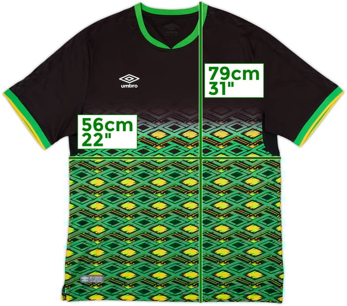 Camiseta de visitante de Jamaica 2018 - 8/10 - (L)
