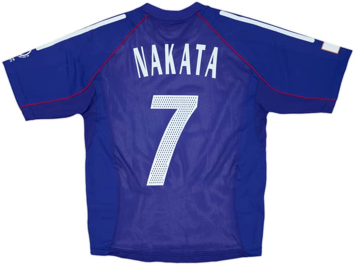 2002-04 Japan Player Issue Home Shirt Nakata #7 - 8/10 - (M)