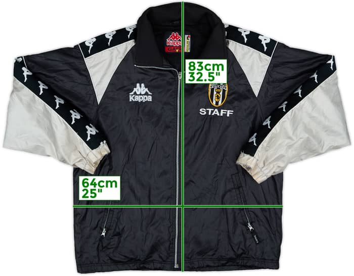 1999-00 Juventus Staff Issue Kappa Hooded Rain Jacket - 8/10 - (L)