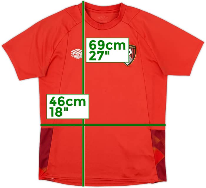 2022-23 Bournemouth Umbro Training Shirt - 8/10 - (S)