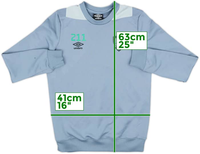 2019-20 Bournemouth Youth Player Issue Umbro Sweat Top #211 - 6/10 - (L.Boys)