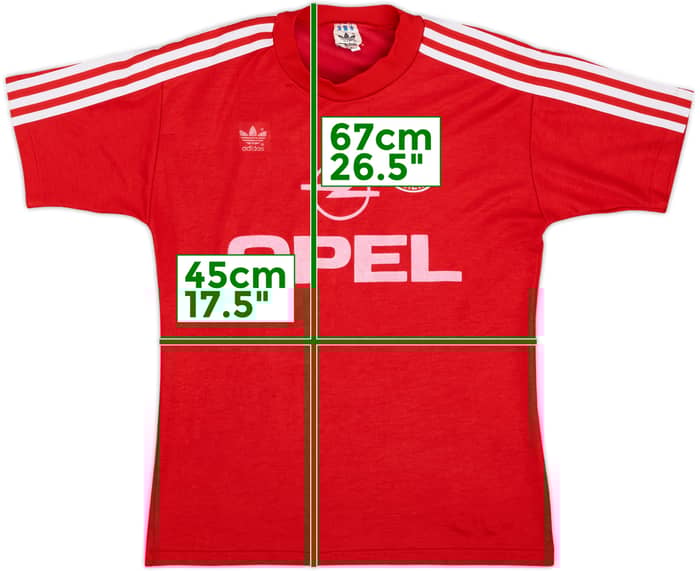 Camiseta de local del Bayern Munich 1989-91 - 5/10 - (S)
