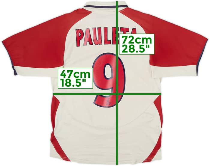 2003-04 Paris Saint-Germain Away Shirt Pauleta #9 - 5/10 - (S)