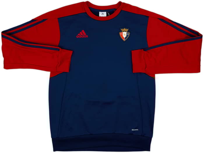 2017-18 Osasuna adidas Sweat Top - 6/10 - (M)