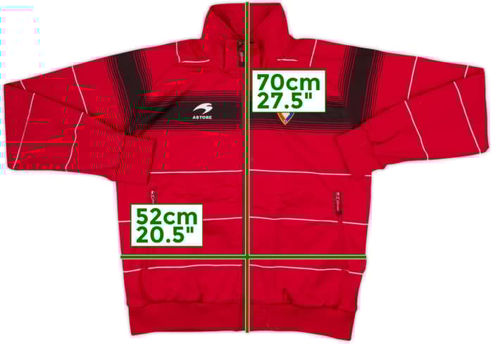 2007-08 Osasuna Astore Track Jacket - 6/10 - (M)