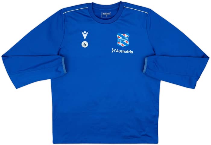 2022-23 Heerenveen Player Issue Macron Sweat Top #4 - 7/10 - (S)
