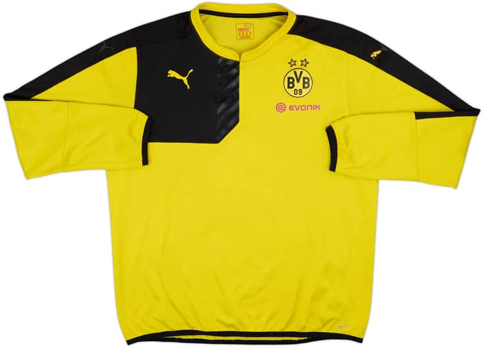 2015-16 Borussia Dortmund Puma Sweat Top - 4/10 - (XXL)