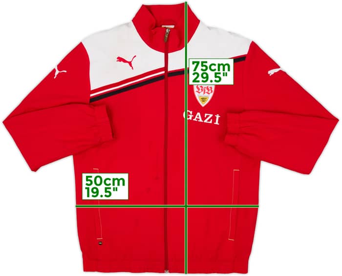 2011-12 Stuttgart Puma Track Jacket - 5/10 - (M)