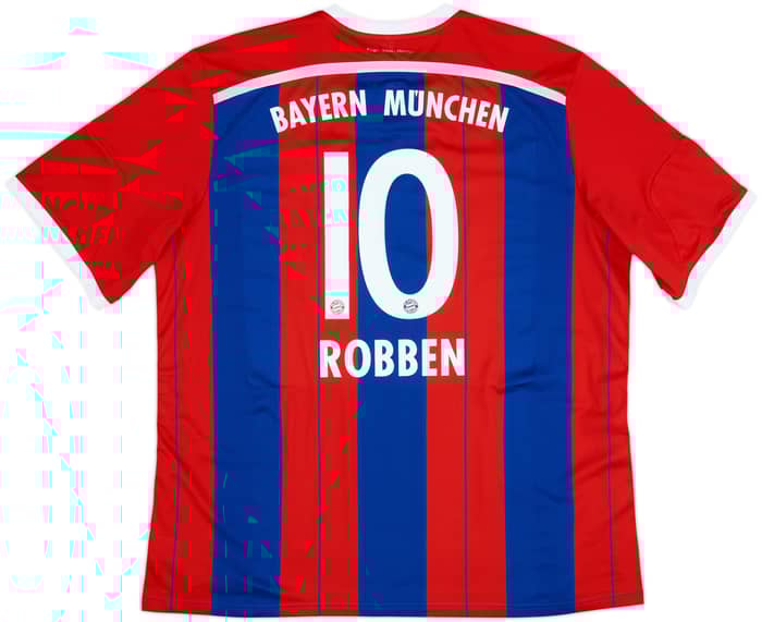 2014-15 Bayern Munich Home Shirt Robben #10 - 7/10 - (3XL)