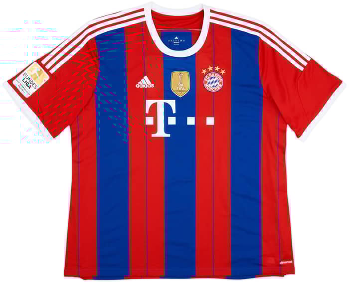 2014-15 Bayern Munich Home Shirt Robben #10 - 7/10 - (3XL)