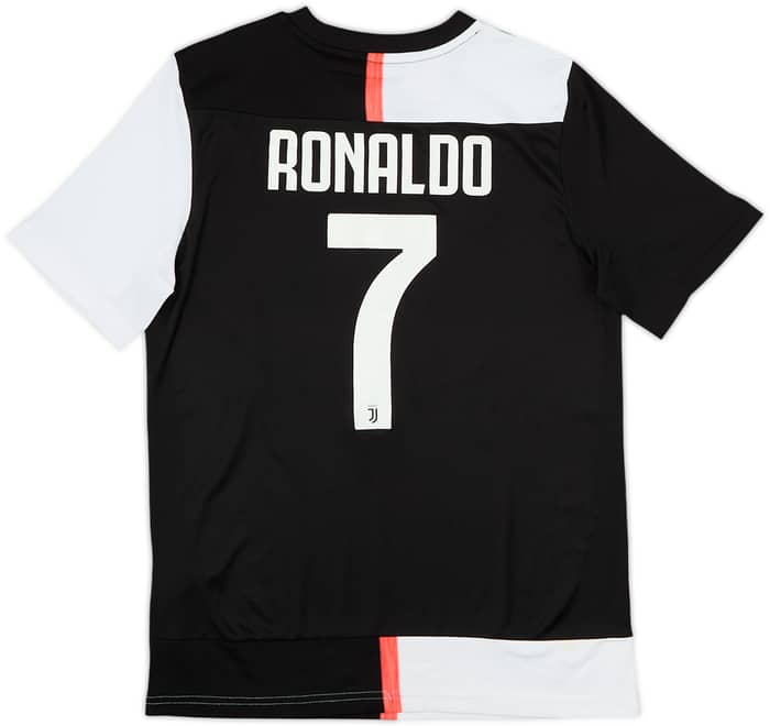 2019-20 Juventus Home Shirt Ronaldo #7 - 6/10 - (L.Boys)