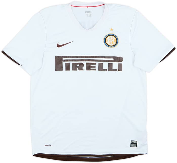 2008-09 Inter Milan Away Shirt Ibrahimovic #8 - 5/10 - (M)