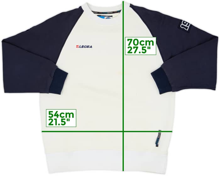 2003-04 Napoli Legea Sweat Top - 5/10 - (L)