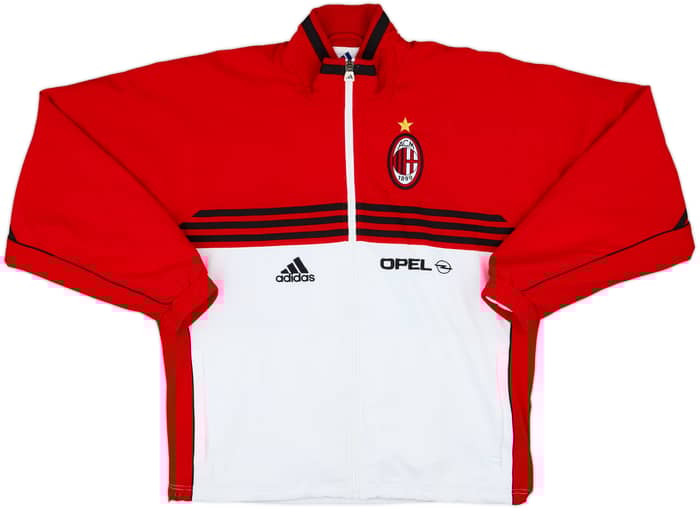 2000-01 AC Milan adidas Track Jacket - 7/10 - (S)