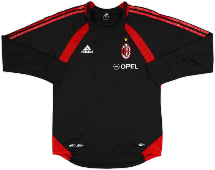 2005-06 AC Milan adidas Training L/S Shirt - 10/10 - (M)