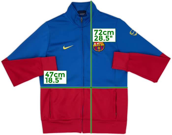 2009-10 Barcelona Nike Track Jacket - 8/10 - (M)