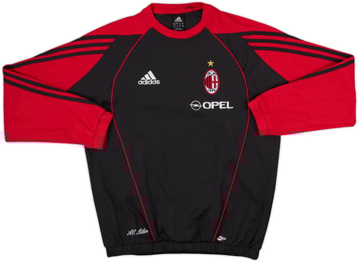 2005-06 AC Milan adidas Sweat Top - 8/10 - (M)